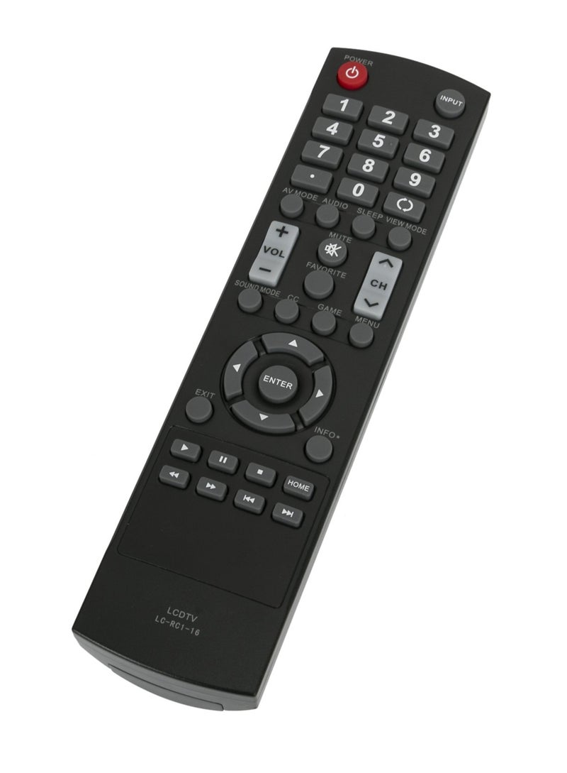 econtrolly New Replaced Remote Control LC-RC1-16 fit for Sharp LCD HDTV LC32LB370U LC-32LB480U LC32LB480U LC-40LB480U LC40LB480U LC-50LB370 LC50LB370 LC-50LB370U LC50LB370U LC-32LB370 LC32LB370 LC-32LB370U - Image 3